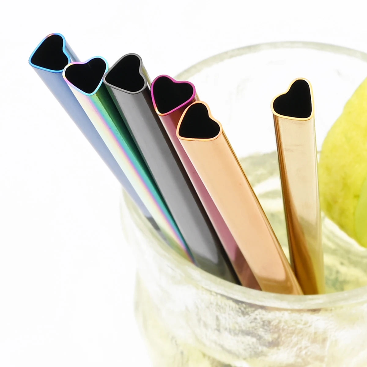 Nordivian HeartShape Eco Straw