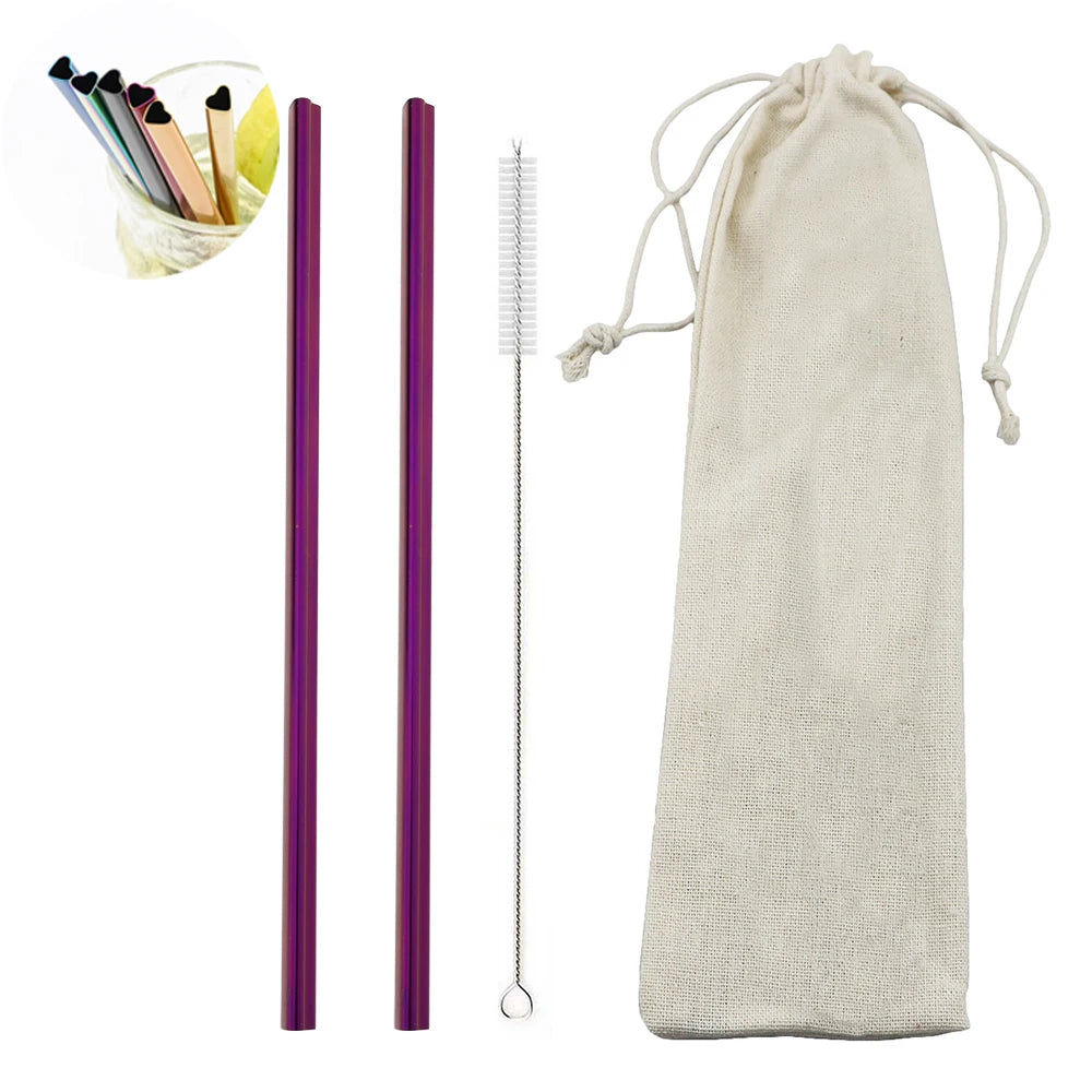 Nordivian HeartShape Eco Straw