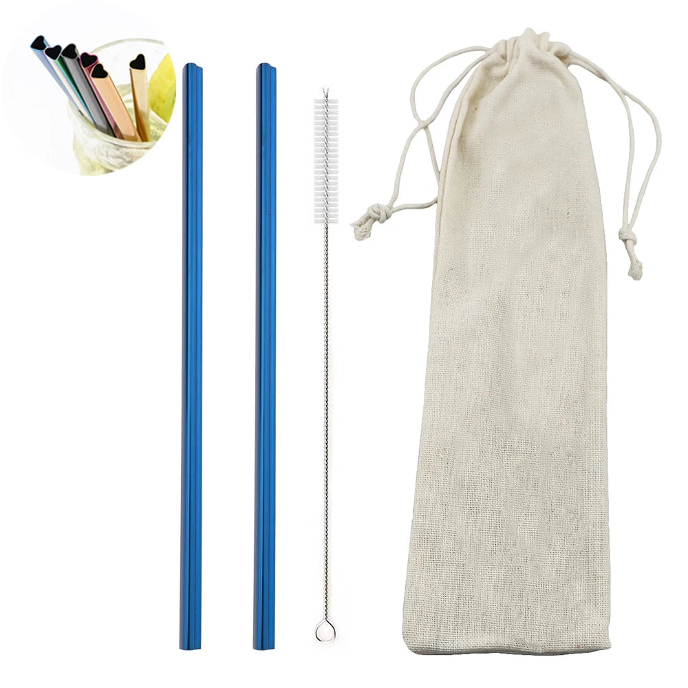 Nordivian HeartShape Eco Straw