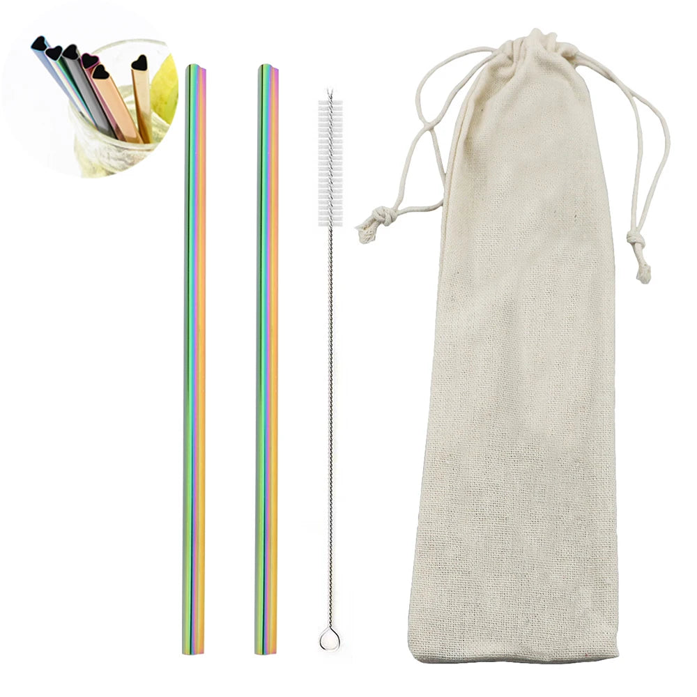 Nordivian HeartShape Eco Straw