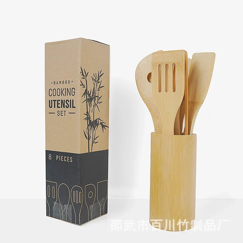 Bamboo Spatula Set